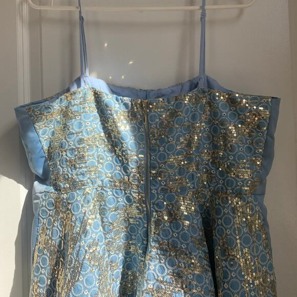 ELLIATT Robe Makenzie Size Medium Beaded‎ Embroidered Sequin - Picture 8 of 11